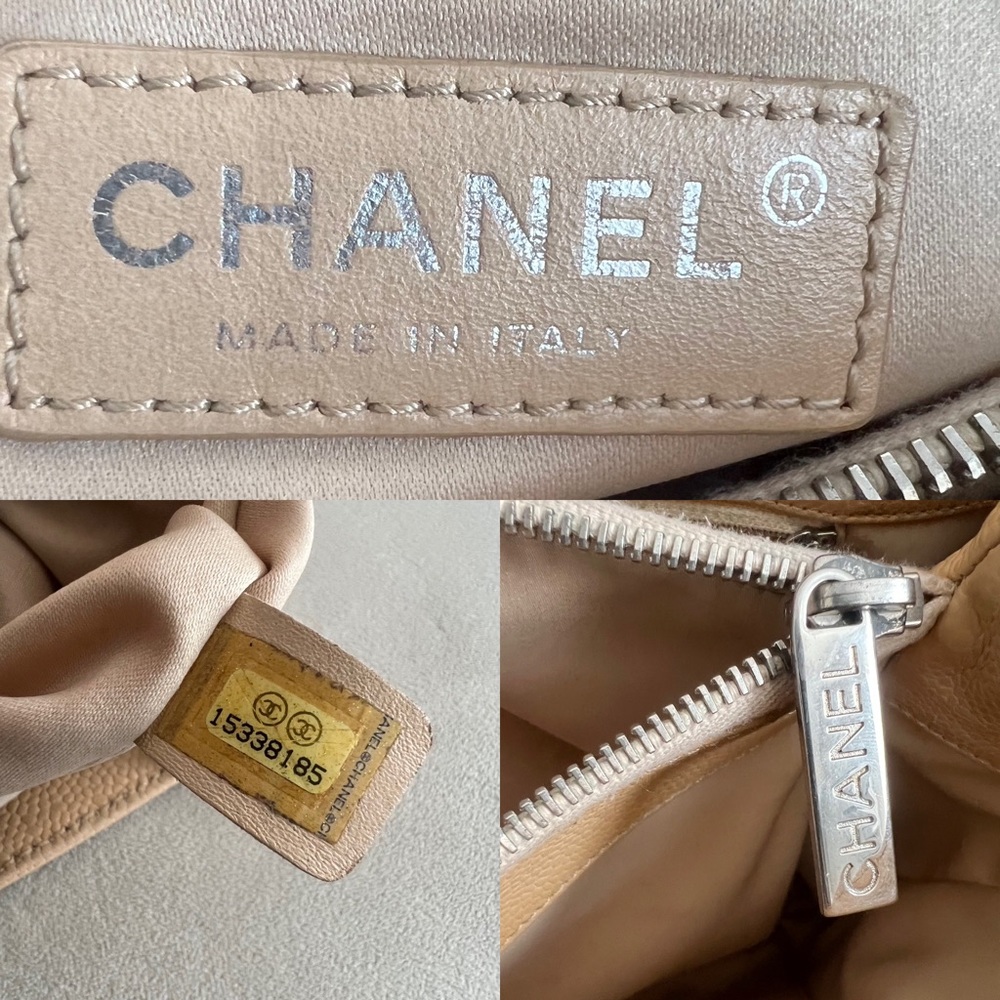 Chanel Classic Timeless GST Beige Caviar with Silver hardware Bag - Picture 16 of 16